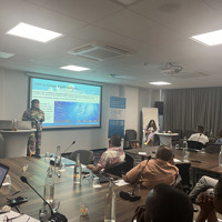 Holly Presenting on MPA Implementation ©Alice Cornthwaite