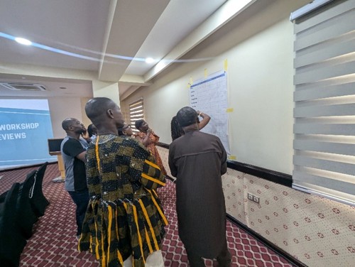 Breakout work during the Beyond MPA Designation National Validation Workshop.©JNCC/OCPP